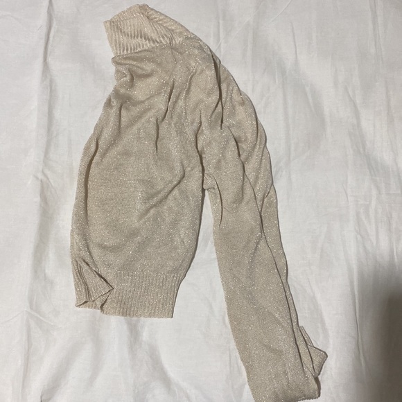 Champagne long sleeve cardigan - Picture 2 of 2